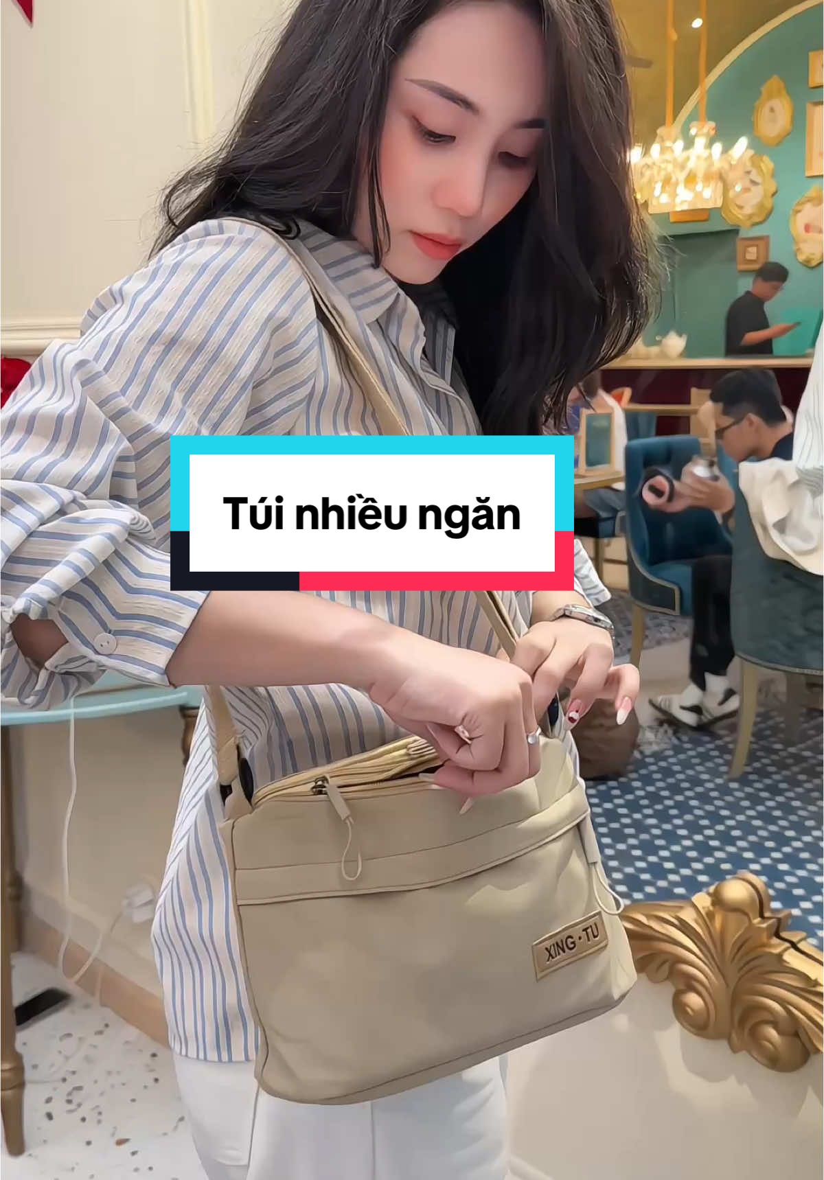 Túi vải dù nha#tui #tuixach #tuideocheo #xuhuong #hongtiny #tuixachnu #