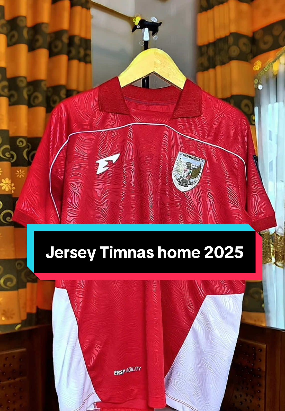 Jersey Timnas home 2025 Logo Timbul, Gas Stok Terbatas!!!  #jerseytimnas #timnasindonesia #jerseytimnasaway20225 #indonesia 