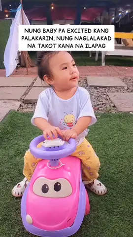that was my baby Ara started to walk @ 11month old & she knows how to walk with this pretty car toy (Kids ride on toy mega car with Arabella) #babycar #babycarwalker walker #mommyg1 #affiliatemarketing #fypシ゚viral #baby_Ara_mommyg1 