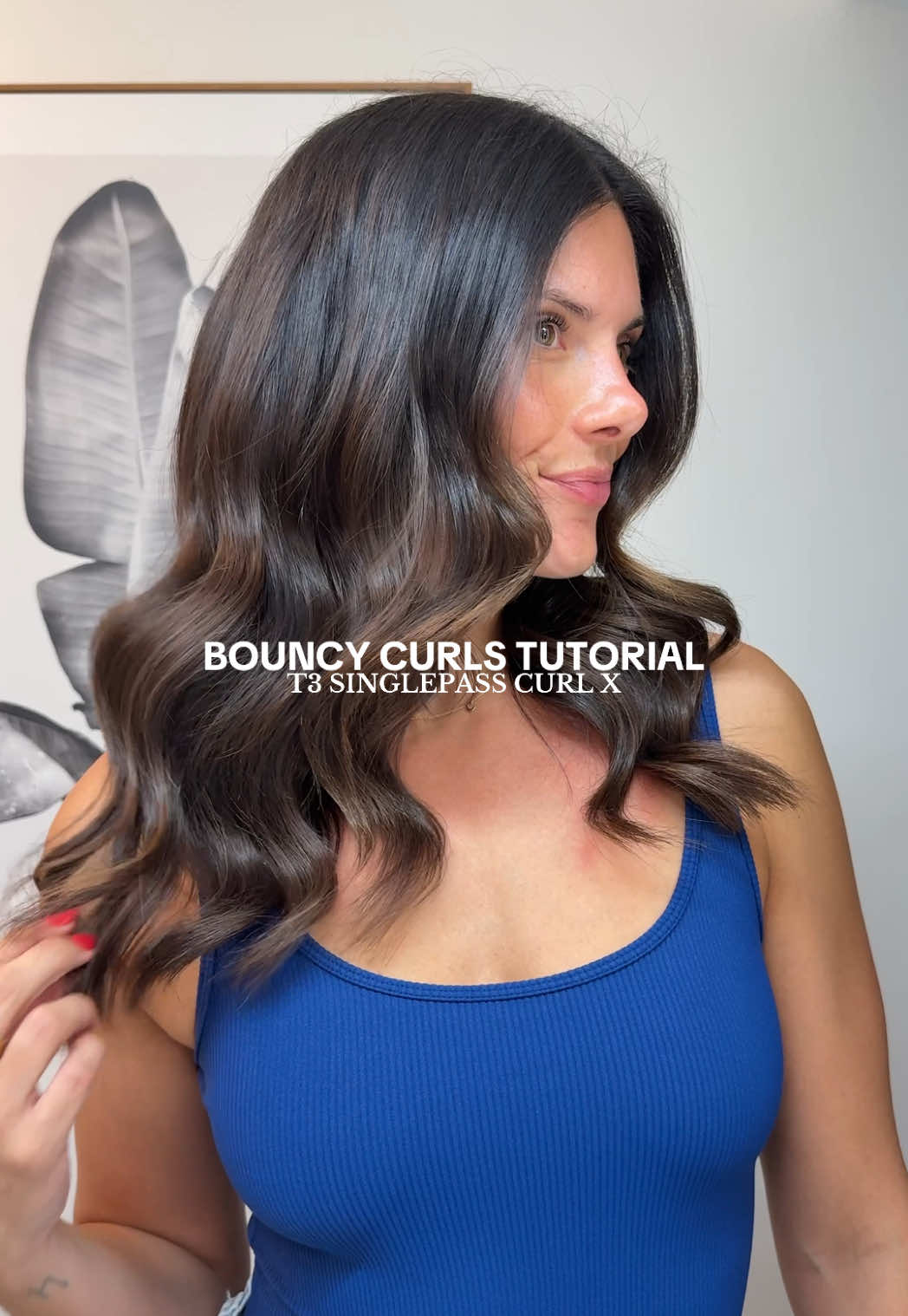 You guys know I love curling my hair, and this one is definitely staying in the rotation!! @T3 💗💗 #ad #hairtutorial #bouncycurls #curltutorial #haircurl #creatorsearchinsights #curlingiron 