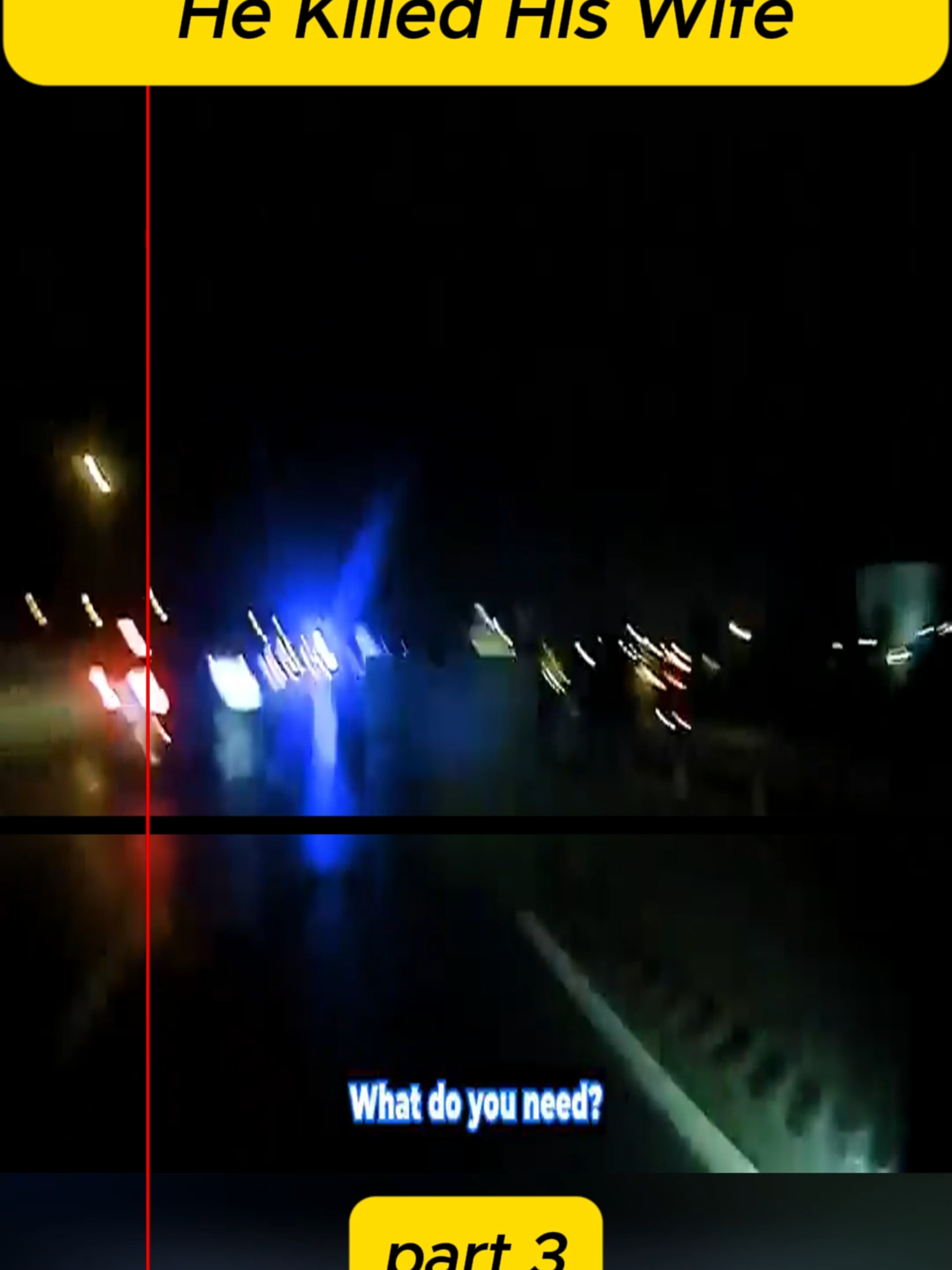 The Moment He Realized He Killed His Wife #cops #copsoftiktok #police #policeofficer #bodycam