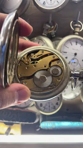Đồng hồ quýt Doxa size khủng sản xuất năm 1905. Trữ cót 8 ngày. Swiss Doxa Goliath 8 Day nickel cased pocket watch Goliath, movement stamped brevet 33236 #donghoquaquyt #vintagewatch #pocketwatch #cokhidongho 