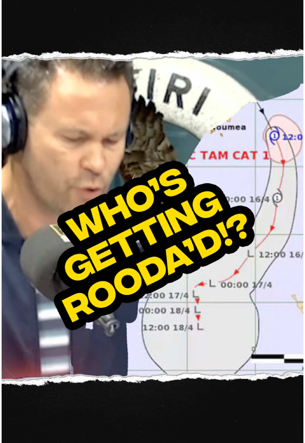 She’ll be pestering around and potentially ruining your Easter plans, so it’s only fair.. CYCLONE TAM GETS ROODA’D! #nzpodcast #nz #newzealand #humor #comedy #radio #podcast #cyclonetam 