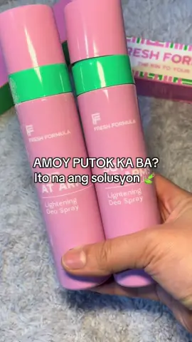 Fresh Formula Sgt. At Arms Lightening Deo Spray 100ml #freshformula #sgtatarms #deospray #antiputok #antiputokkilikili #antibaktol #lighteningdeo 