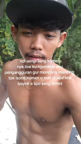 koe melu kerjo aku sedino sesok ra mbalek mas🤣