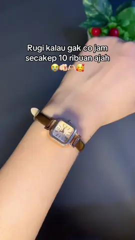 10rbuan secakep ini woyyy #jam #jamtangan #jamwanita #jammurah #jamcantik #murah #murahbanget #fypage #masukberanda #viralvideo 