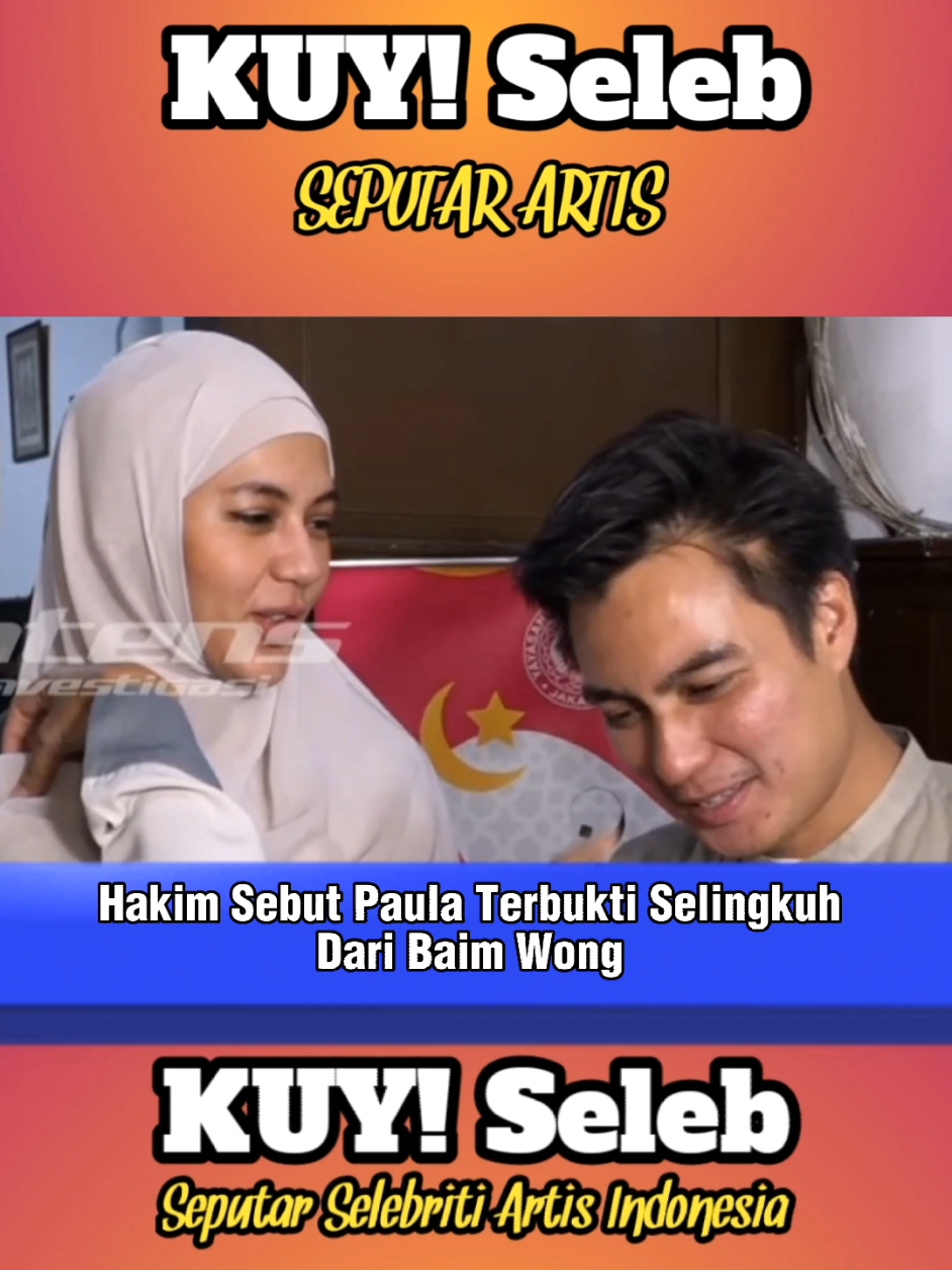 Perjalanan cinta Baim Wong dan  Paula Verhauven akhirnya resmi berakhir.  Ya putusan itu  dibacakan dalam sidang yang digelar Rabu, 16 April 2025 kemarin di Pengadilan Agama Jakarta Selatan. Source : Intens Investigasi #baim #baimwong #baimpaula #baimwongbosqu #bosque #paula #berita #beritatiktok #beritaditiktok #beritaviral #beritaterkini #beritahariini #beritaartis #beritaterbaru #beritaviraltiktok #updatenews #update #breakingnews #artis #artisindonesia #selebritis #selebriti #selebgram #selebritisindonesia #selebritiindonesia #selebgramtiktok 