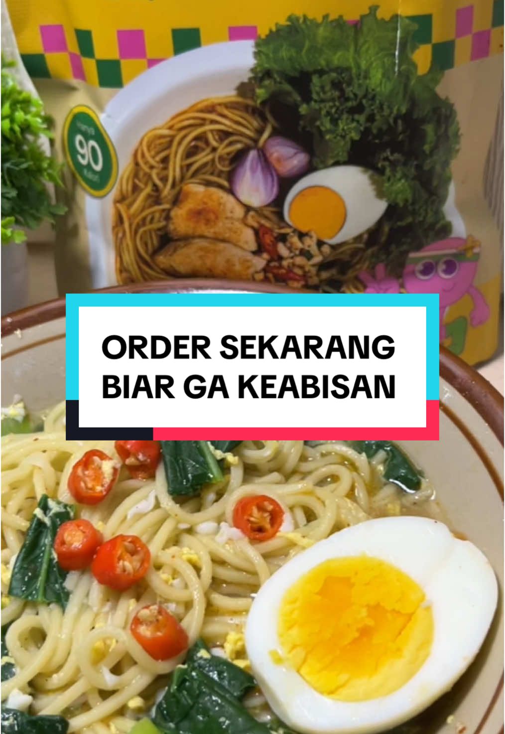 Mienya anak defisit kalori ni bos #mieporang #mierendahkalori #vitmaker 