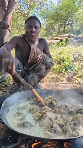 CHABA the chef cooker🔥🔥#hadzabetribe #cooking #meatlovers #fyp #trendingvideo #chaba #trending 