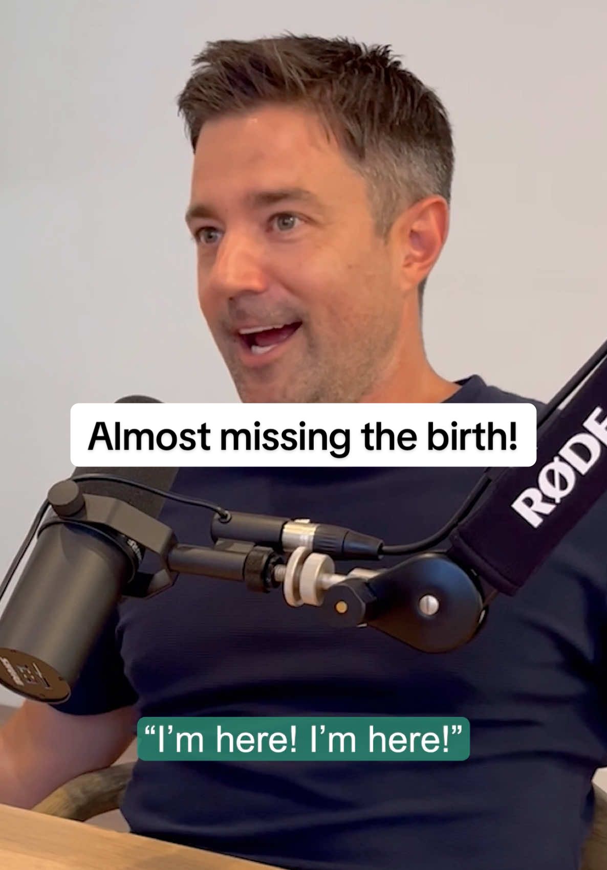 Did he make it in time?!  Listen to Two Doting Dads chat with dad from @Ben&Zara wherever you get your podcasts! #birth #parenting #dadlife 