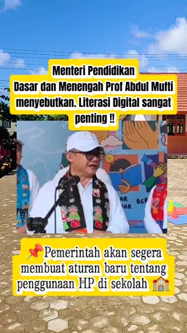 Pemerintah Akan Membuat Aturan baru terkait Penggunaan Gawai di sekolah ✨  #pendidikan #kemendikdasmen  #gurutiktokindonesia #ASN #PPPK #infoasn #profesiguru #sorotan #fypシ゚ 