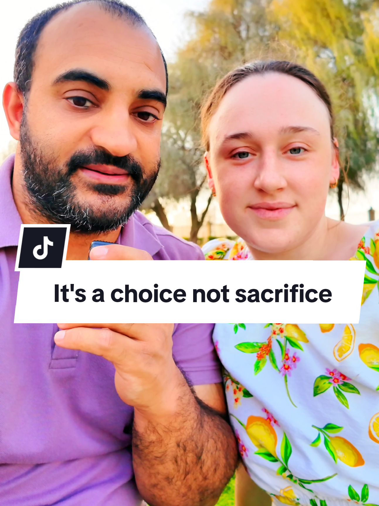 It's a choice not sacrifice.  #Love #couple #couplegoals #choice 
