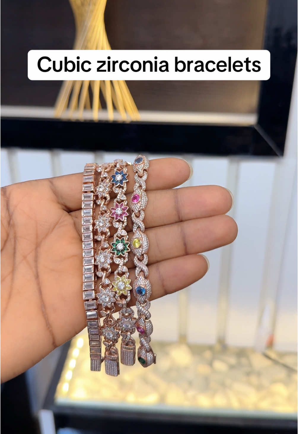 Price- 85k each Quality- copper metal with zirconia stones  WhatsApp- 08161102086