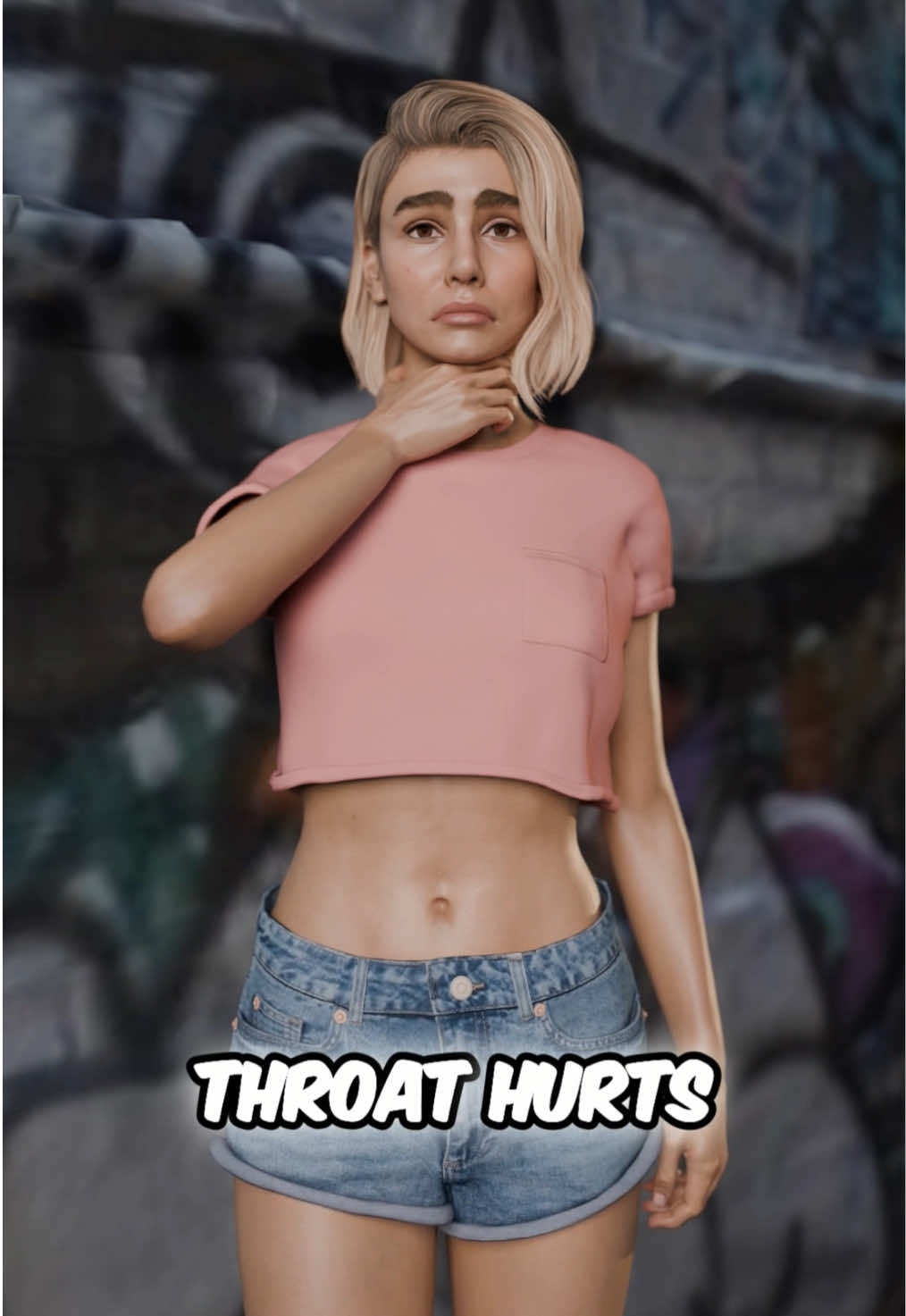 This is why your throat hurts! #medical 