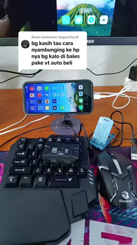 Membalas @bagaschyo0 Cara pasang Keyboard gaming paket Komplit M1 Pro #fyp #setupgaming #mobilador #keyboardgaming 