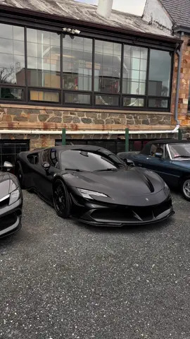 Blacked out sf90 🖤#ferrari #ferrarisf90stradale #sf90stradale #supercars #cars #v8 #carguy 