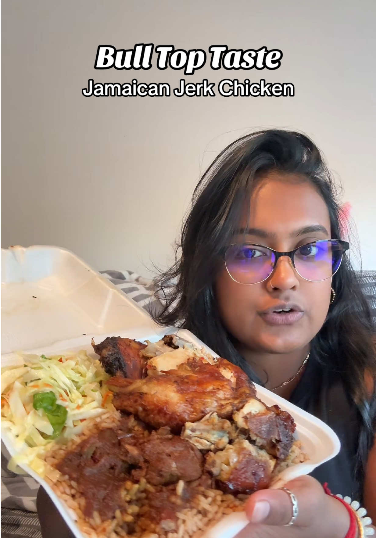 Jamaican Jerk 🤤 #jamaicanfood #westpalmbeach #islandfood #jerkchicken #riceandpeas #toptaste  Thank god for @DoorDash making my crazy evenings a little less crazy. @bulltoptasteresturant you are the BEST 