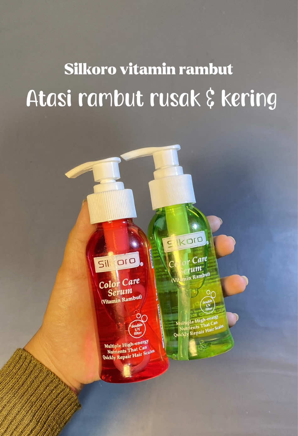 Wajib banget pake yg satu ini😍 #silkoro #vitamin #vitaminrambut #vitaminrambutrontok #rambutkering #rambutrontok #rambutrusak #fypシ゚ #fypp #lewatberandafyp 