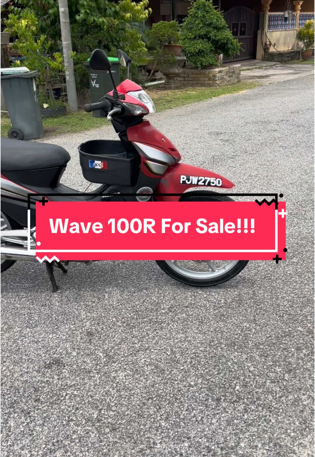 HONDA WAVE 100R ➡️Tahun 2010 ➡️Kick Starter ➡️Roadtax last Mac 2025 ➡️Meter Baru ➡️Siap Sportrim ➡️Engine Standard & Siap service ➡️Clutch Racing ➡️Dokumen Complete  ➡️Harga siap tukar nama on the spot  ➡️Setiap COD sampai depan rumah akan ada caj penghantaran ✅Terima Trade In Motor Anda Rm2000 Lokasi Motor di Kupang kedah, Luar kawasan saya boleh hantar sampai depan rumah menggunakan pickup 4x4. ⤵️FOR FAST DEAL www.wasap.my/60174899704 0174899704 #raismotormurah #sellermotormurah #sellerjalanan #onlineseller #fyp
