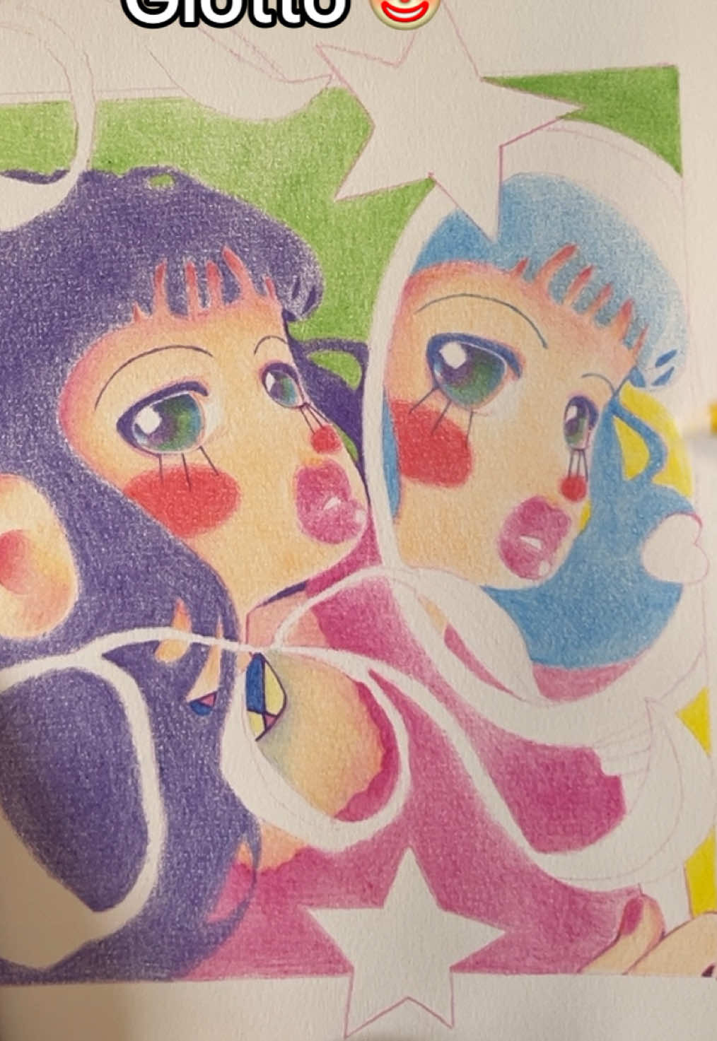 Si può creare qualcosa anche con i materiali più semplici. #drawwithme #disegnoamatita #sketchbook #kawaii #processocreativo #drawingtutorial #manga 