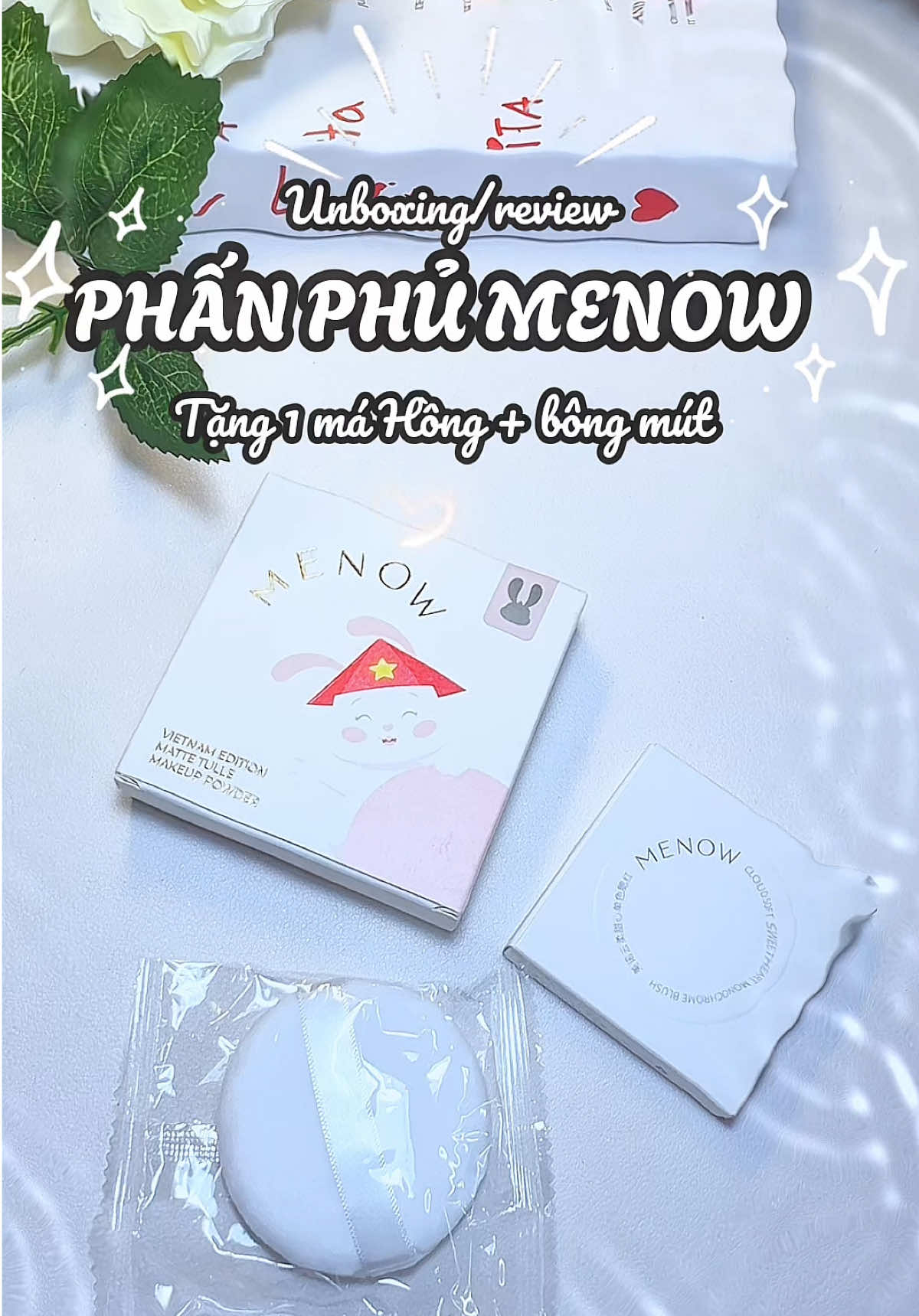 Phấn phủ menow mua 1 được 3 là phải vợt ngay #menow #phanphumenow #makeup #Hongcan #Hongcanunboxing #review #viraltiktok 