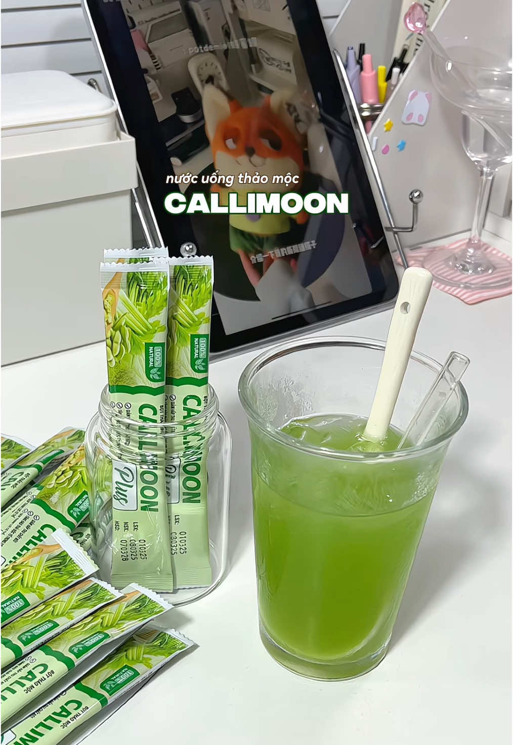 vị dễ uống mà còn tốt nữa mấy pà 😋#callimoon #botthaomoc #detox #goclamdep #beauty #xuhuong #nuocuong #nghile2009 #foryoupage #review #unboxing #unbox #nghile2009 