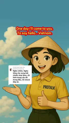 Trả lời @giadinhquannhung cùng cố gắng nha ♡ #protalkenglish #tienganhphanxanhanh #luyennghetienganh 