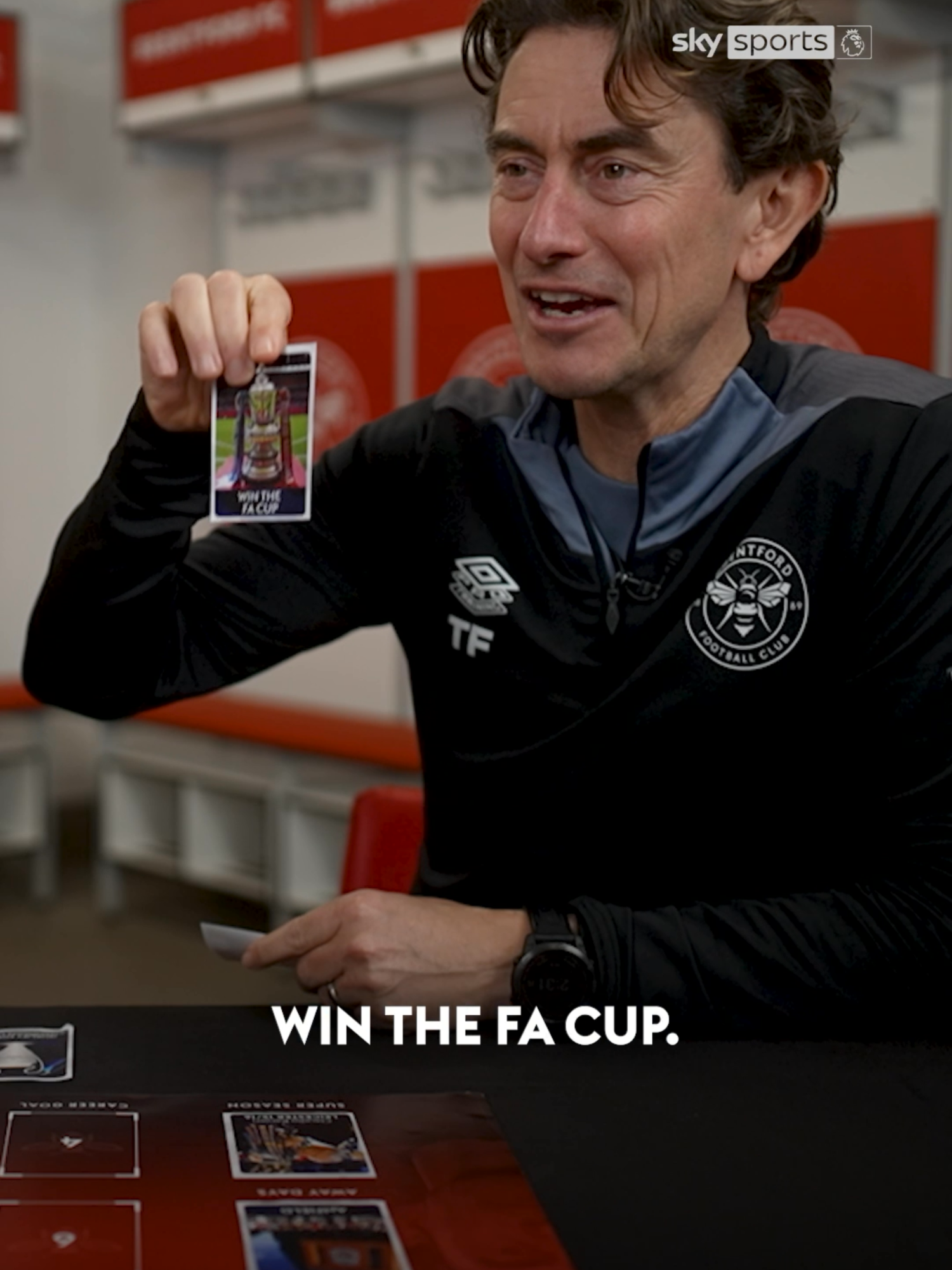 Is there anything Brentford manager Thomas Frank doesn't want to do? 😂 #footballtiktok #PremierLeague #skysports #brentford #thomasfrank