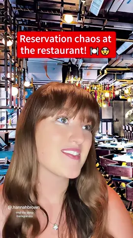 Reservation chaos at the restaurant! 🍽️🤯 #.hannahbrown #hostessingstories #hostessing #customerservicestories #hostessingtings #restaurantstory #hostesstingz #hostesstiktok #hostesstok #restauranttiktok #hostessproblems