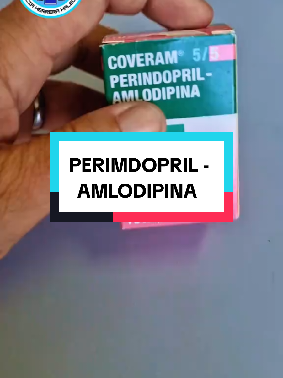 PERINDOPRIL 5mg AMLODIPINA 5mg SIEMPRE CON PRESCRIPCIÓN MÉDICA, SOLO COMPARTIMOS CONTENIDO EDUCATIVO.
