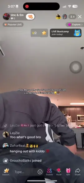 We were literally 30 seconds into the Live 😂🤦🏾#funny #viral #foryoupage #fypシ゚viral #fypシ #fyp 