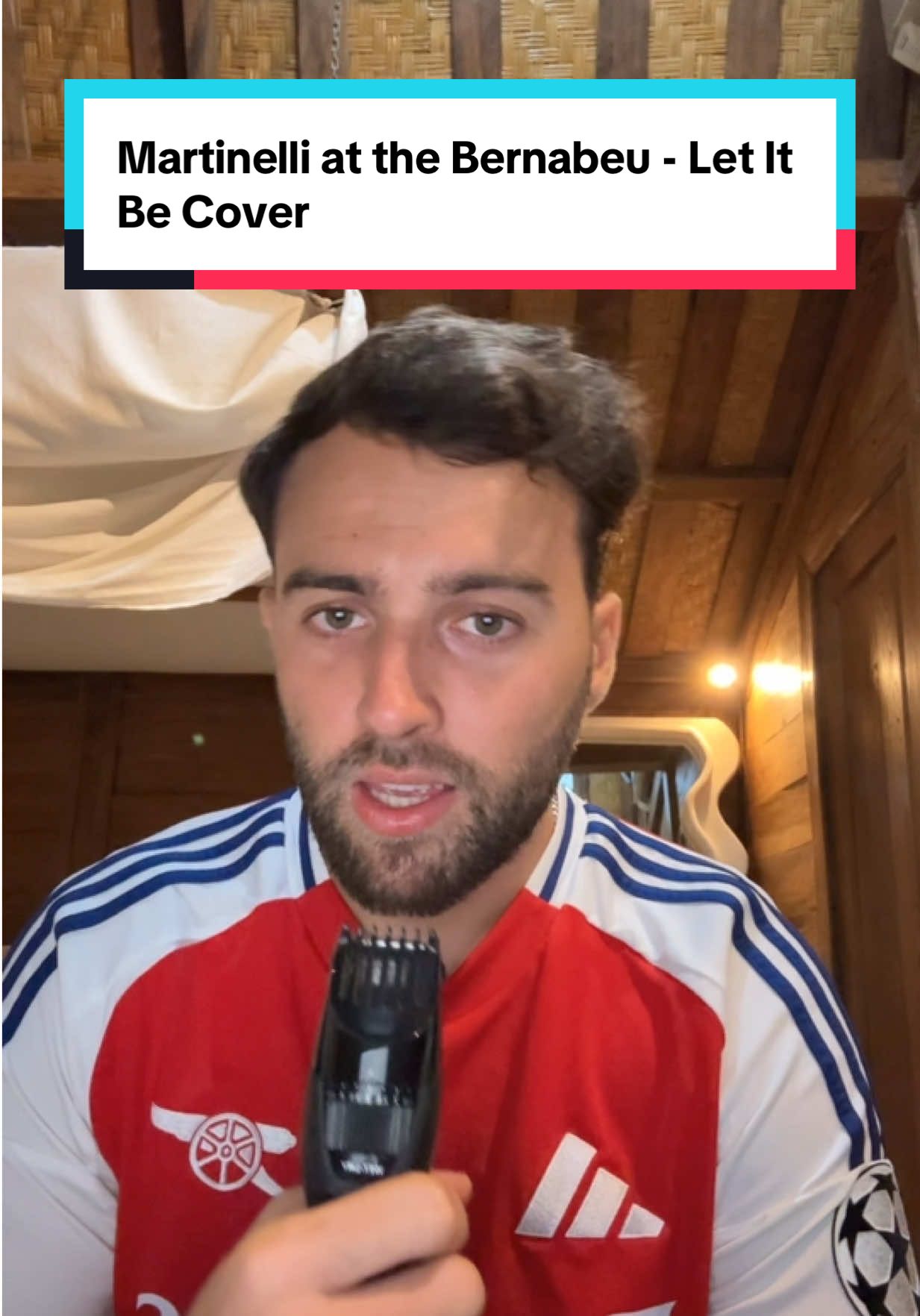 A cover song of Let it Be - In honour of Martinelli’s winner at the Bernabeu, which helped send Arsenal to the UCL semi finals 🇧🇷 #martinelli #saka #merino #arsenal #coyg #afc #realmadridfc #halamadrid #ucl #championsleague #fyp 