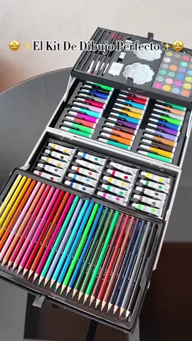 El kit de dibujo perfecto🤩✨ Consíguelo aquí en TikTok Shop👆🔥  #VamosTikTokShop #BluelanderMx #TiktokShop #dailyessentials #fyp  #foryou #foryoupage #parati #tiktok #trending #fy #xyzcba #viralvideo #viraltiktok #arte #dibujo #setdearte #setdedibujo #pintar #art #colores #colors 