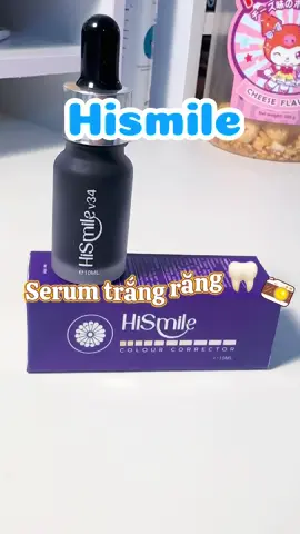 Serum trắng răng nào, trắng như răng sứ được luôn nhe #review #unboxing #serumtrangrang #hismile #xuhuongtiktok #xuhuong 