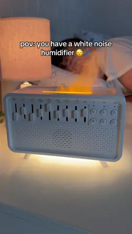 Feel the calm in your room 🥰 #humidifier #whitenoise #insomnia #sleep #relaxing #roomdecor White noise humidifier with bluetooth