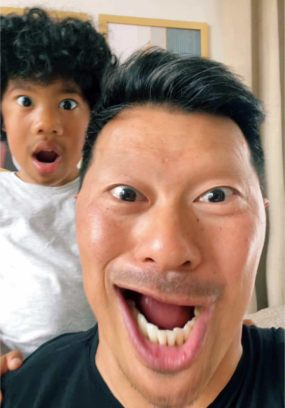 Tounga, tounga… 😂🤣😂 . . . #familytime #funnytiktok #fatherson #silly 