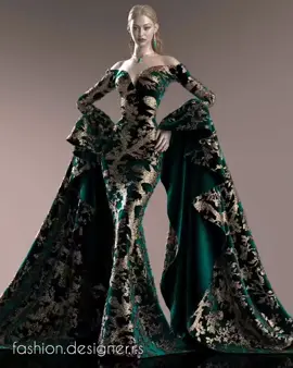 my new design a idea for evening couture dress for @gigihadid 💚✨ #eveningdress#marvelusdesigner#art#artist #nightdress#fashiondesigner#couture#clo3d #fashion#weddingdress#Mosque#Architecture #bridaldress#hadid#gigi#gigihadid