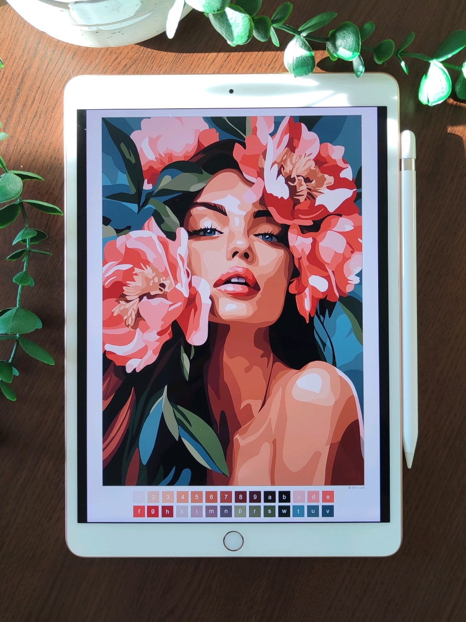 Want a free coloring page? 🎨✨ You can download it from my Instagram — link in bio! In this video, I’m coloring my own design, which is available for purchase in my Etsy shop, ShniLunaColoring 💖 I’m using an iPad and Procreate to bring it to life! #digitalcoloring #etsyshop #freecoloringpage #coloringpage #coloringpdf #adultcoloring #coloriagesmysteres #paintbynumber #colorbynumber #procreate #ipad #
