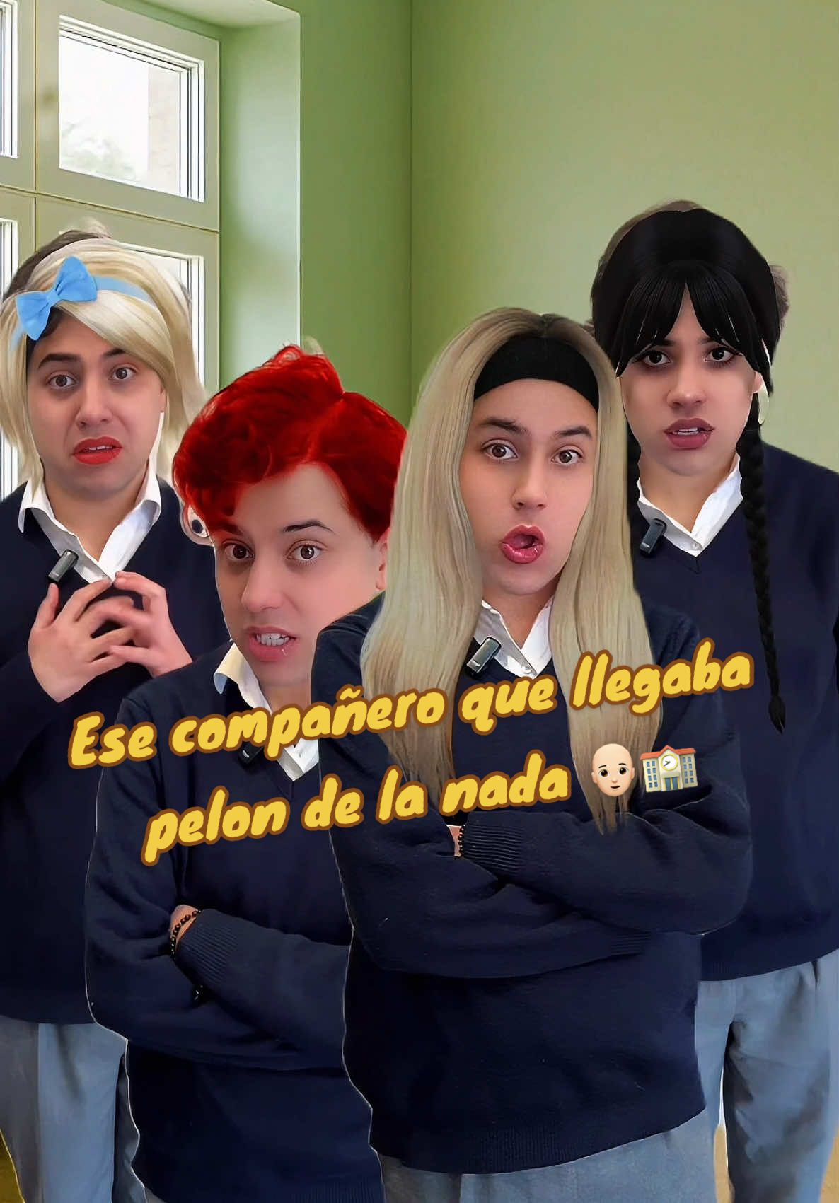 Ese compañero que llegaba pelon de la nada #colegio #humor #risa #chistes #comedia #fyp #xyzbca 
