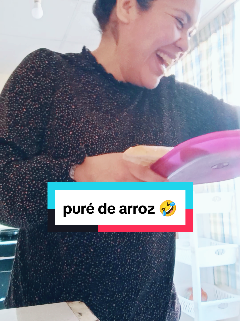 El arroz me sale viscoso pero sabroso 😌🤣🤣