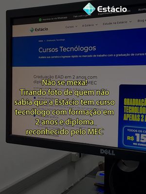 Formação em 2 anos para você brilhar logo no mercado. 