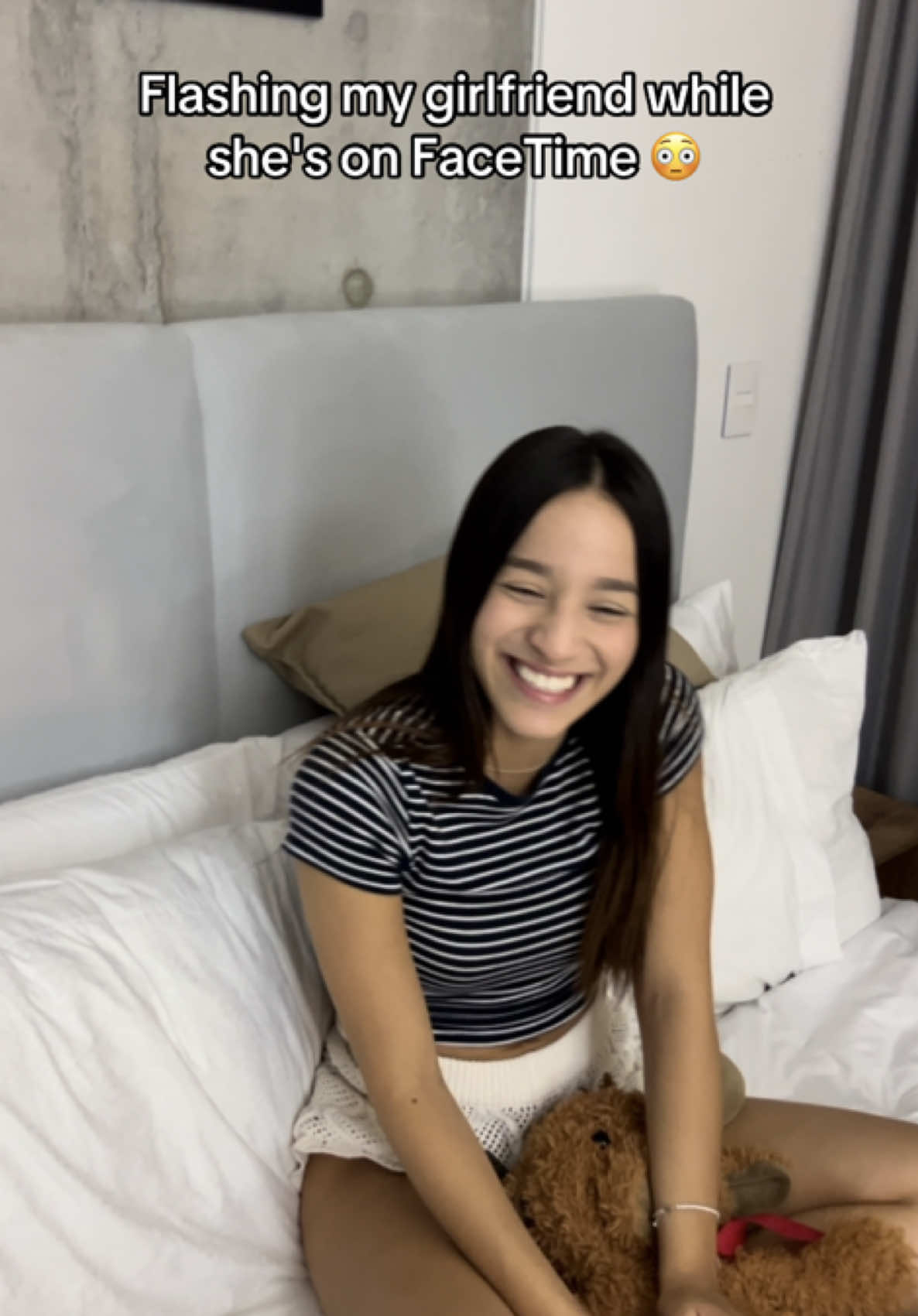 She ended the call so fast 😂🤭 #funny #girlfriend #cute #couple #Relationship #fyp 