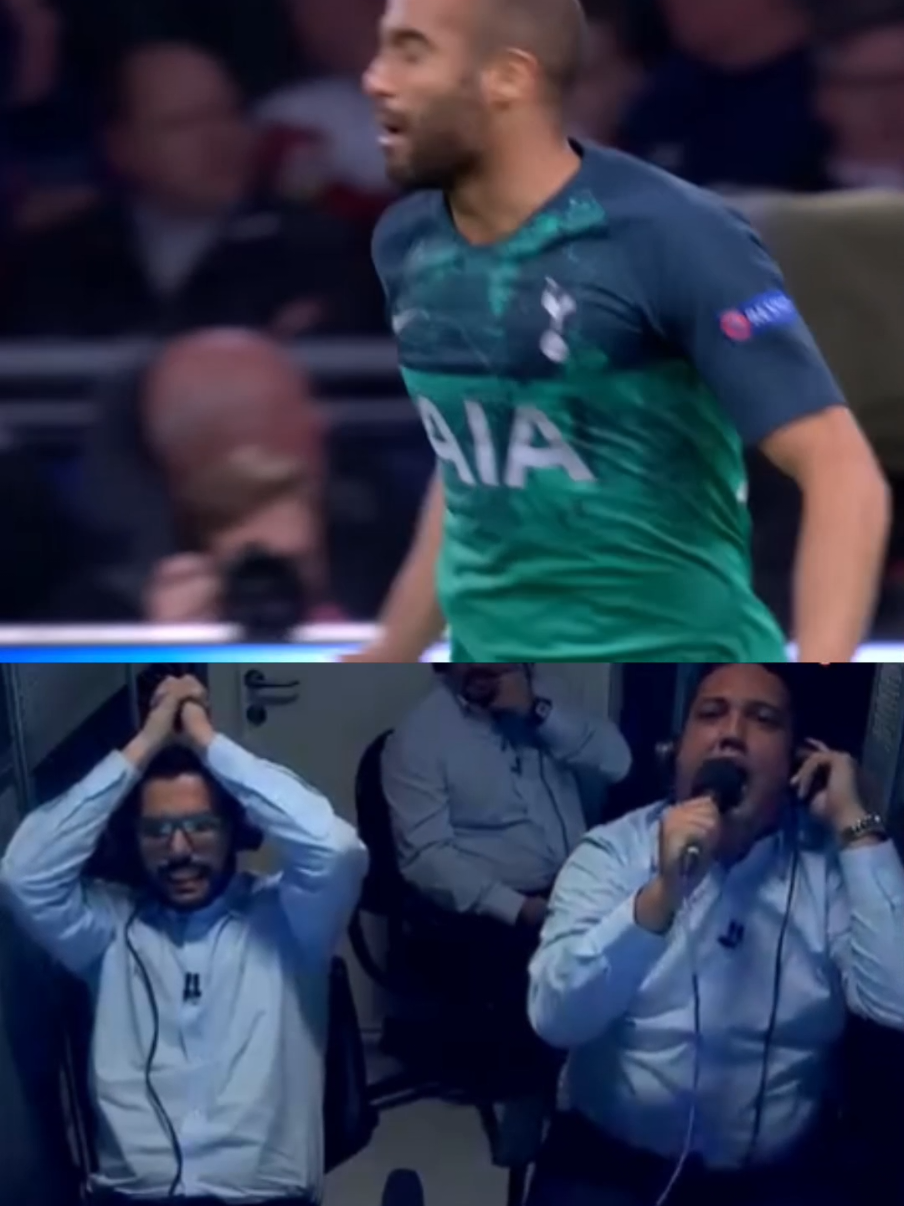 JORGE IGGOR dando a alma pra narrar o jogo HISTÓRICO entre Ajax 2 X 3 Tottenham nas semifinais da CHAMPIONS 2019 #uefachampionsleague #jorgeiggor #lucasmoura #spurs 