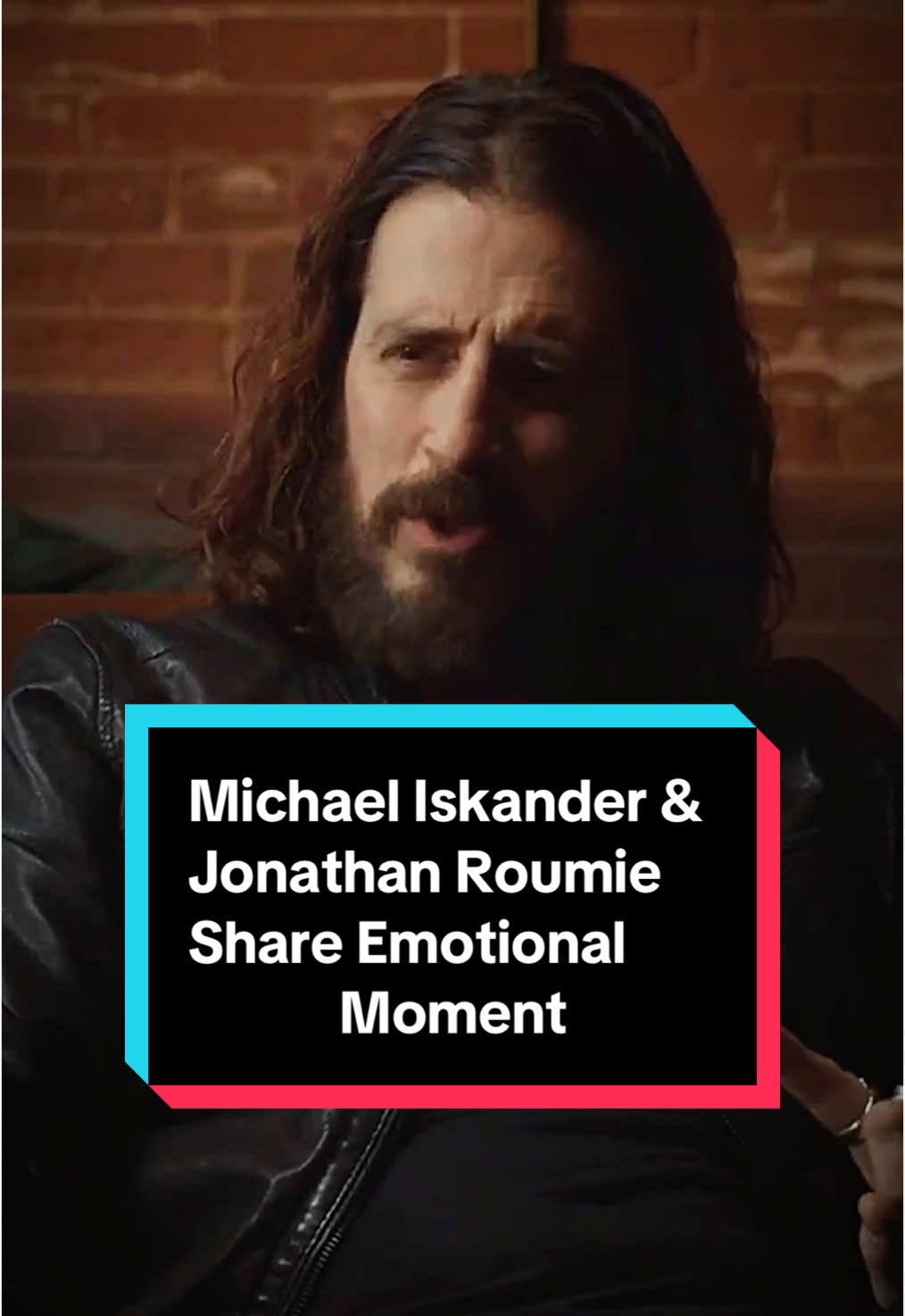 Michael Iskander & Jonathan Roumie Share Emotional Moment | 'House of David' Interview #jonathanroumie #michaeliskander #houseofdavid #christiantiktok #fyp #foryoupage #testimony #meaningmatters 