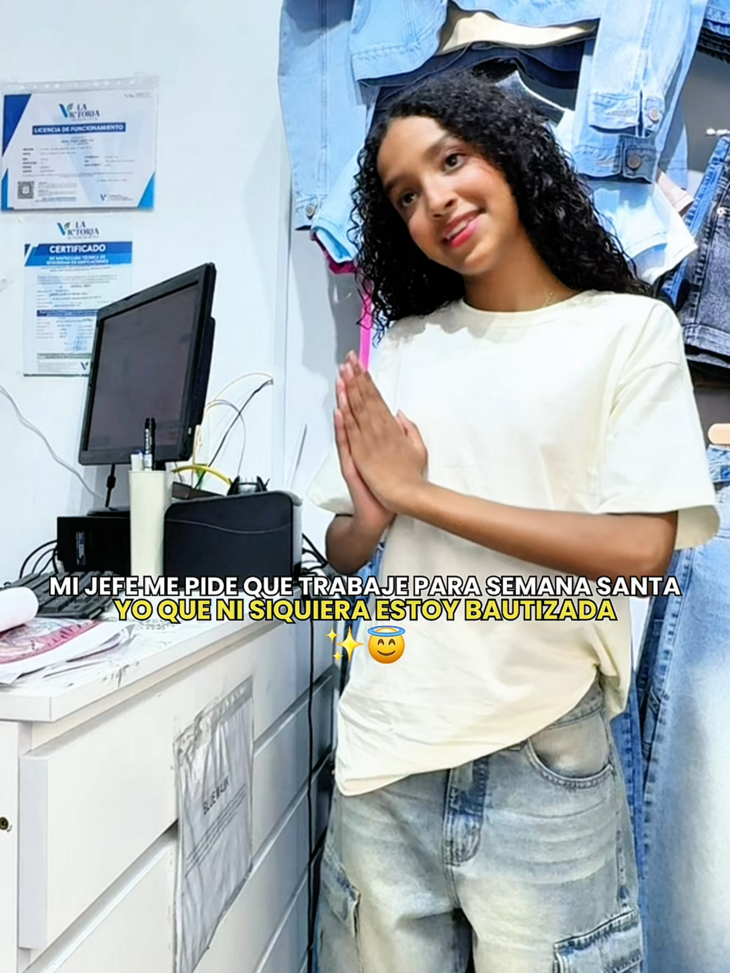 Yo en Semana Santa 😂 #humor #humortiktok #humorlatino #limaperu #peru🇵🇪 #jeanshighwaist #outfits #aestethic #bermudas #ropaperu #paratii #fypp