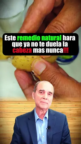 Dile adioses a las pastillas con este remedio natural para el dolor de cabeza #remedioscaseros #remediosnaturales #remedios #recetas #dolordecabeza #pastillas #jaqueca 