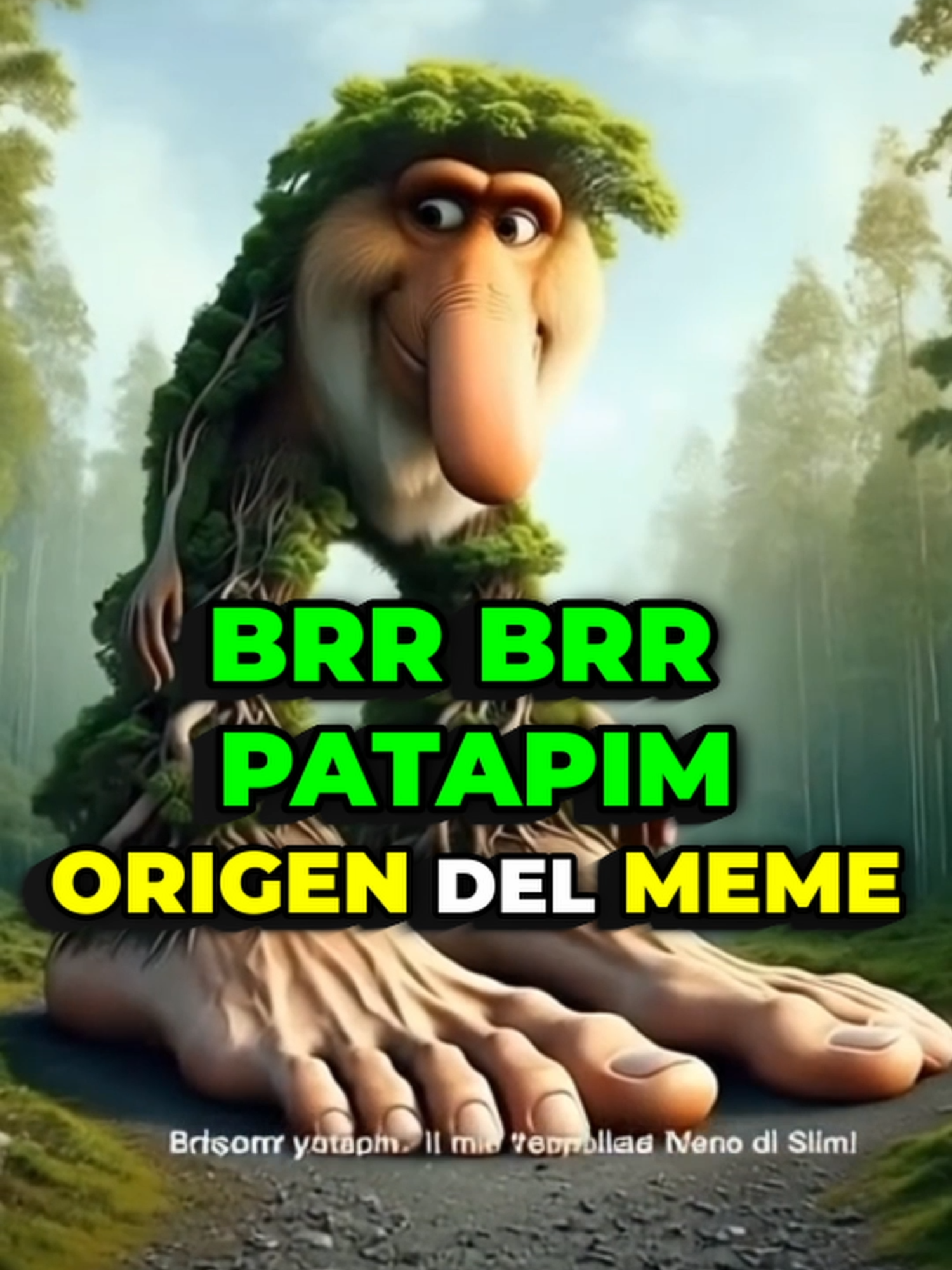 EXPLICANDO el ORIGEN COMPLETO de Brr Brr Patapim el EXTRAÑO híbrido de MONO y BOSQUE con PIES GIGANTES. Te cuento CRONOLÓGICAMENTE su nacimiento en febrero 2025, la HISTORIA COMPLETA de Patapim y la rana Slim, cómo EVOLUCIONÓ con ANIMACIONES IA, y su ÉPICA BATALLA contra el meme indonesio Tung Tung Tung Sahur. El personaje con el MEJOR LORE del Italian Brainrot explicado paso a paso. 🐒🌳👣 #BrrBrrPatapim #tralalerotralala #brainrot #memestiktok#virał #investigacion #curiosidades #fyp #historia