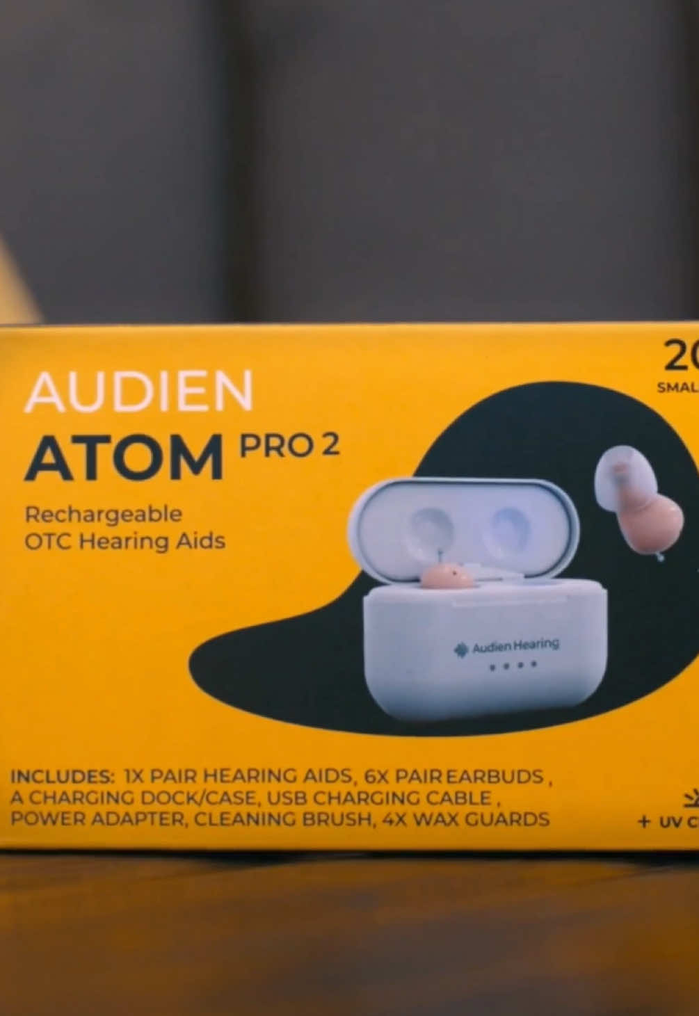 Experience comfort, clarity, and convenience in one tiny device. Audien makes better hearing effortless. #AtomPro2 #HearingInnovation #HearTheDifference #HearingForEveryone #ItsTimeToHearAgain #WalmartFinds