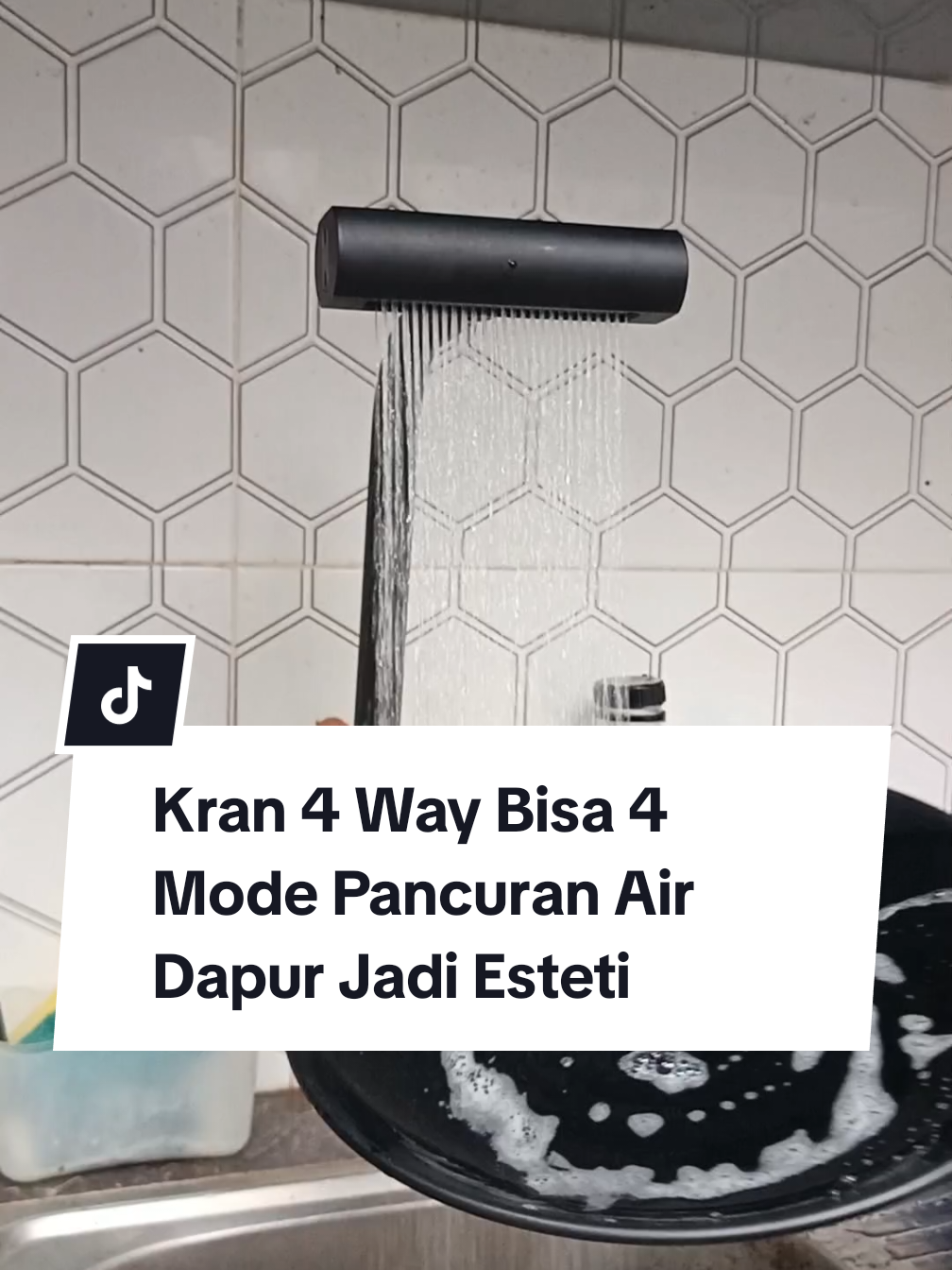 Kran 4 Way Bisa 4 Mode Pancuran Air  Bentuknya modern estetik mewah, bahan berkualitas anti karat anti korosi, harga dapat subsidi lebih terjangkau bisa cod juga #kran #kran4way #kranair #kranairterjun #kran4mode #keran #krandapur #krancucipiring #dapurminimalis #dapurestetik #cuantanpabatas #wibgajian #hairekomen 