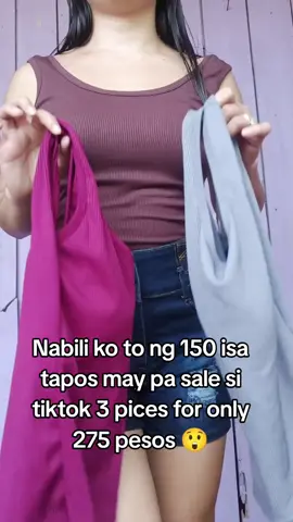 Anong gagawin pag maganda ang quality mura pa? syempre bibilhin #trendingtop #outfits #fypppp 